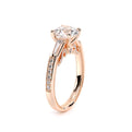 Insignia-7110R-18K Rose Gold Round