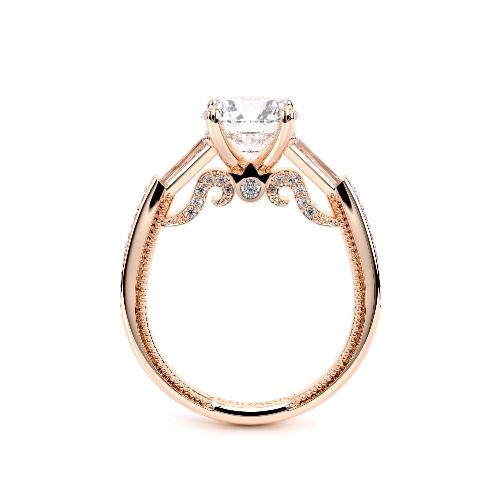 Insignia-7110R-18K Rose Gold Round
