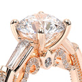 Verragio Three-Stone Round Engagement Ring