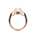 Verragio Three-Stone Oval Engagement Ring