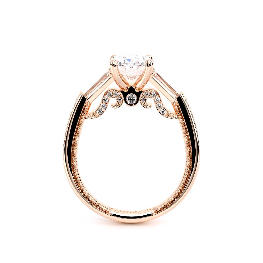 Insignia-7110OV-14K Rose Gold Oval