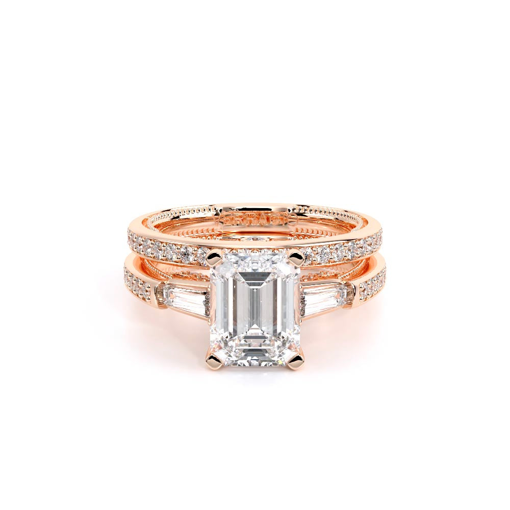 Insignia-7110EM-18K Rose Gold Emerald