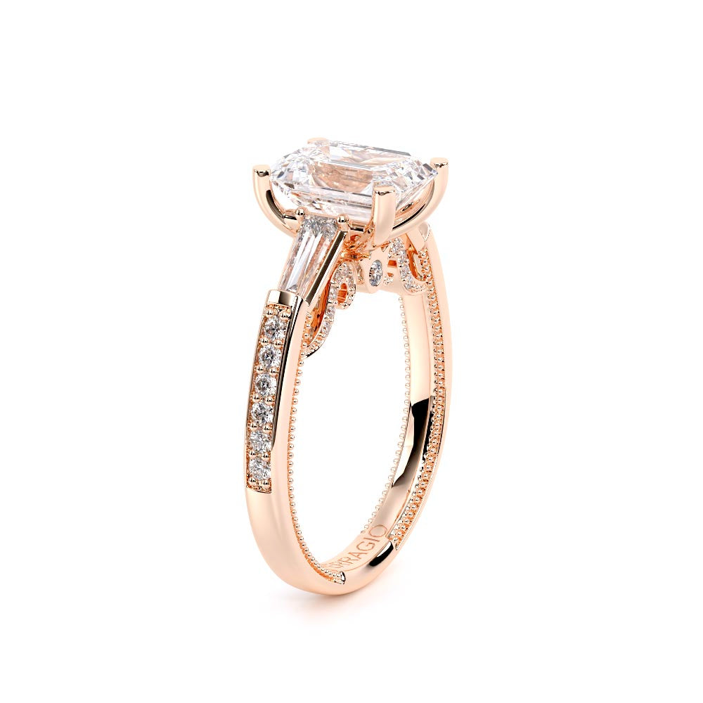 Insignia-7110EM-18K Rose Gold Emerald