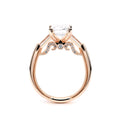 Verragio Three-Stone Emerald Engagement Ring