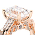Insignia-7110EM-14K Rose Gold Emerald