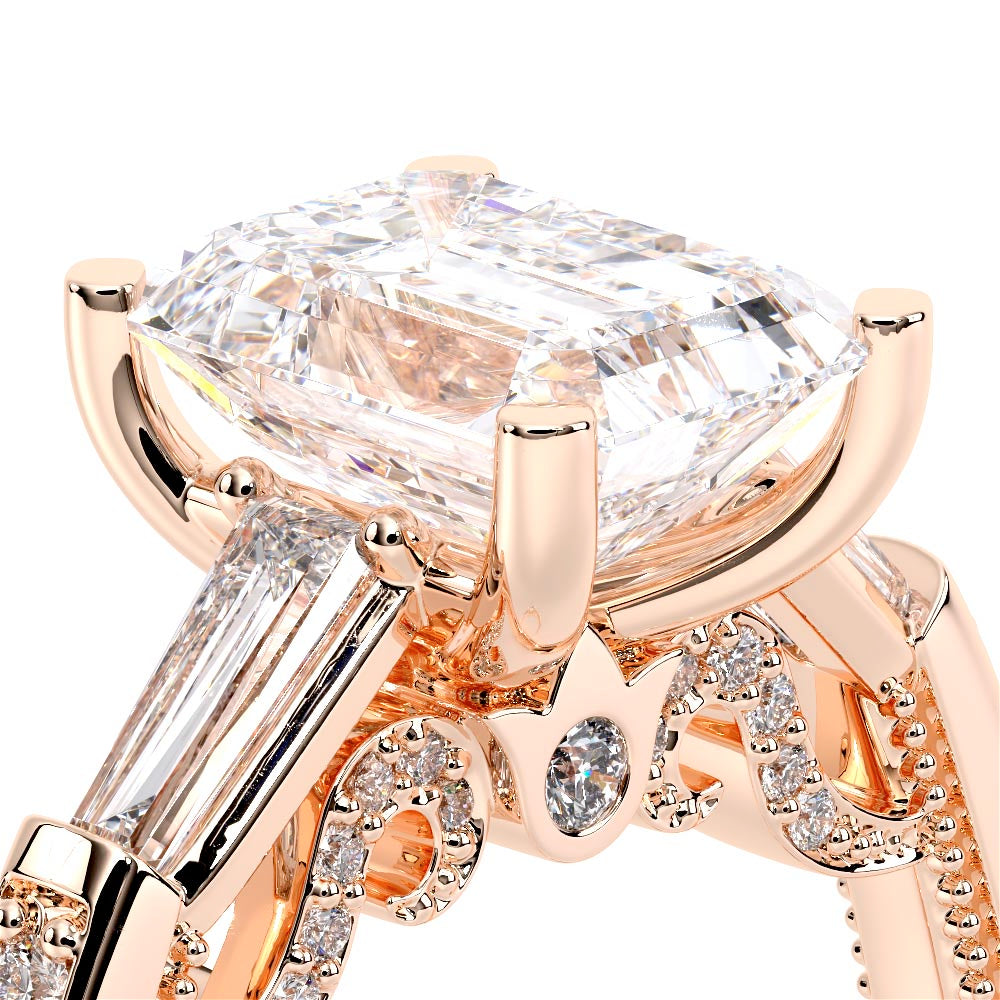 Insignia-7110EM-18K Rose Gold Emerald
