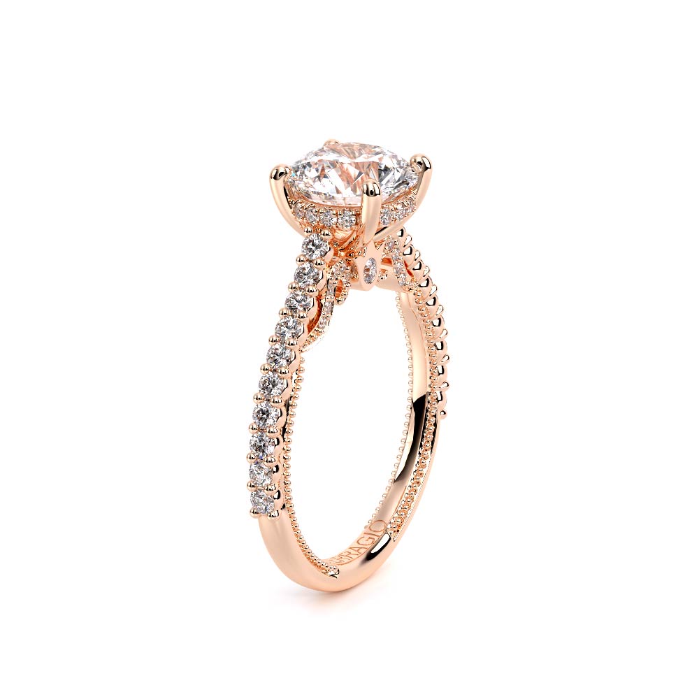 Verragio Pave Round Engagement Ring