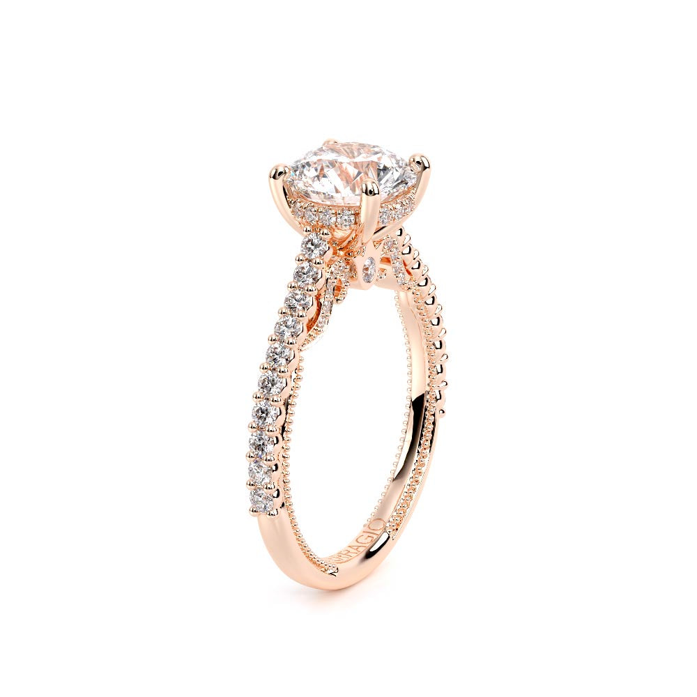 Insignia-7111r-18k Rose Gold Round