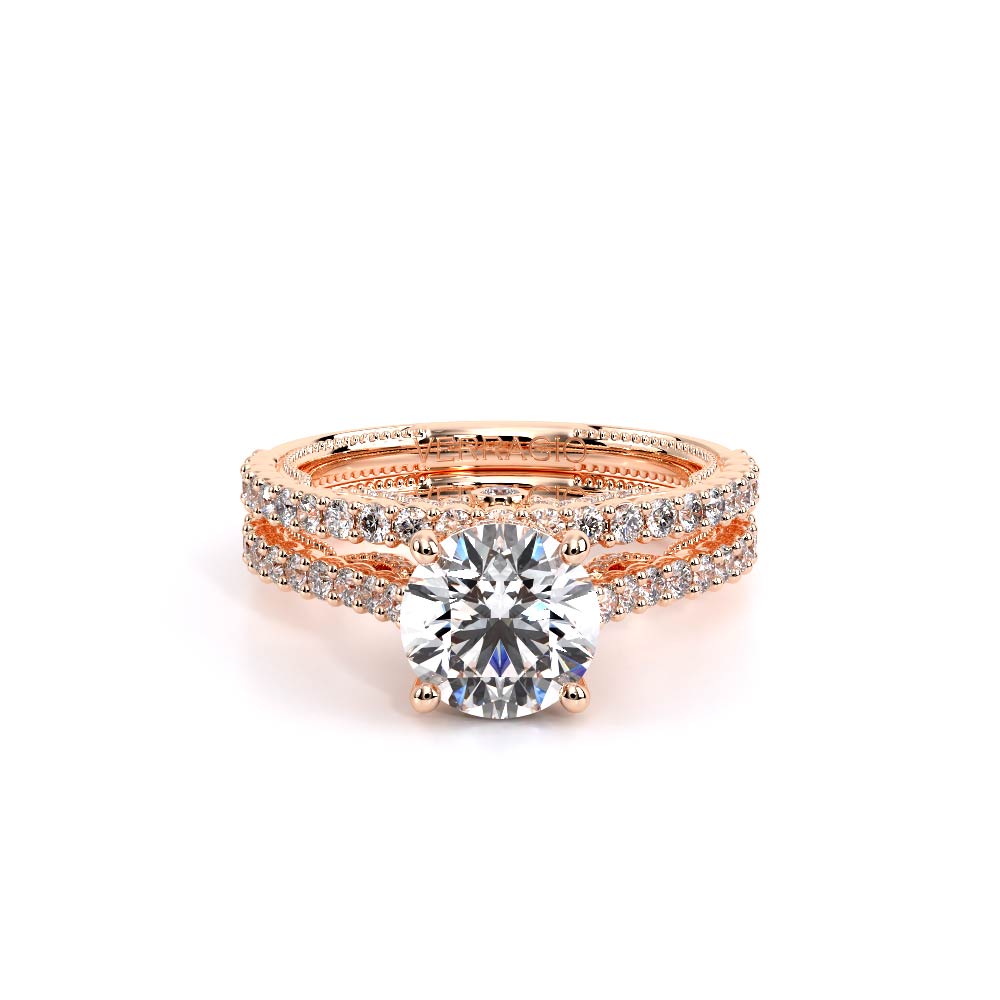 Verragio Pave Round Engagement Ring