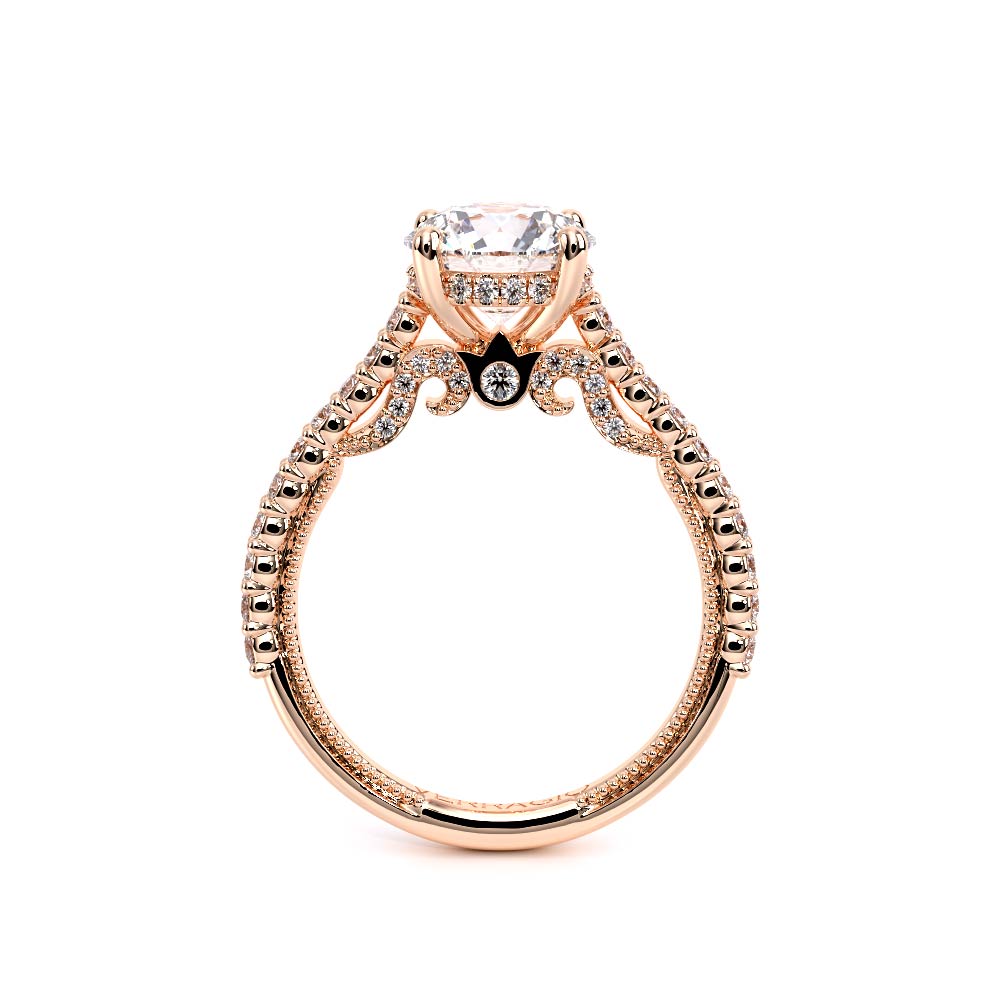 Verragio Pave Round Engagement Ring