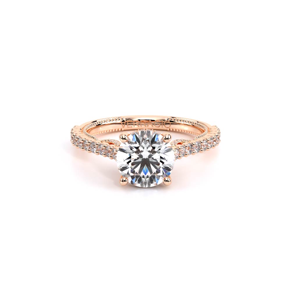 Verragio Pave Round Engagement Ring