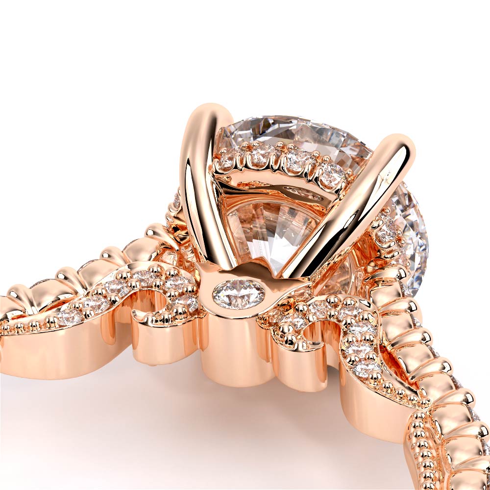 Verragio Pave Round Engagement Ring