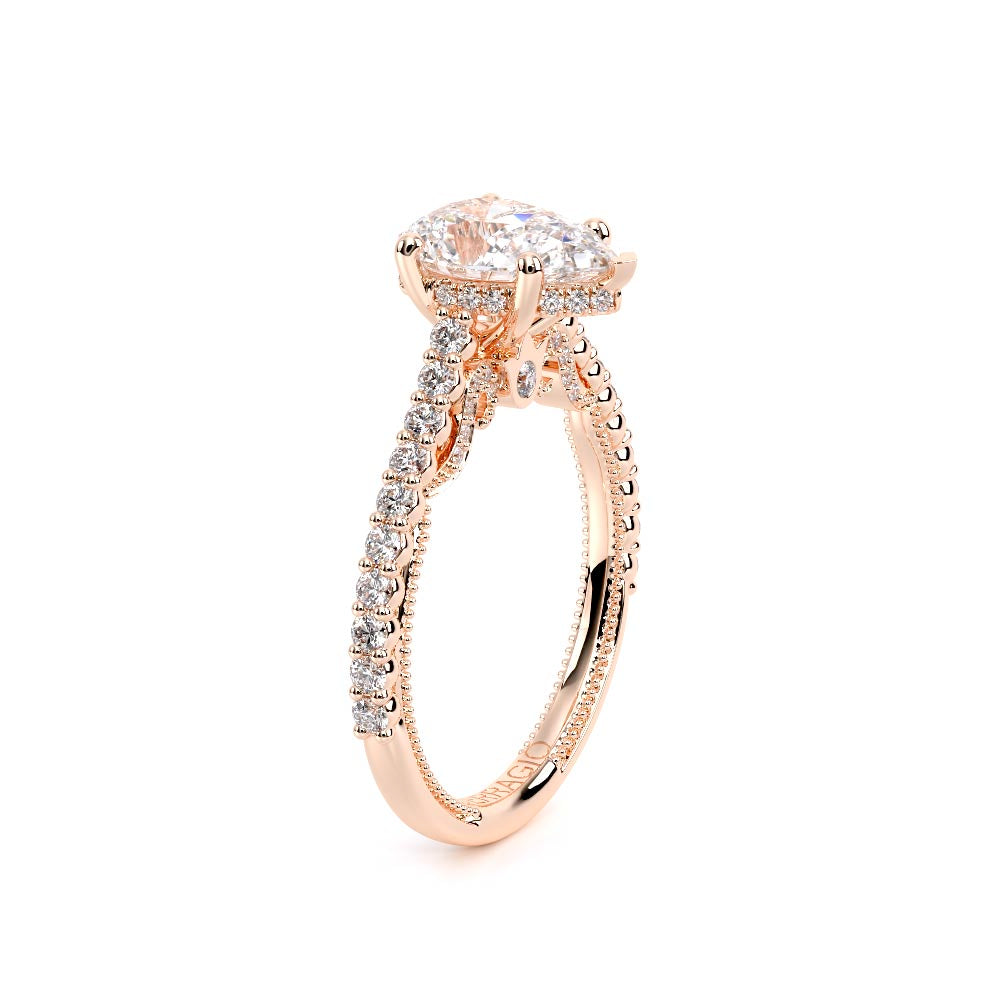 Insignia-7111ps-18k Rose Gold Pear