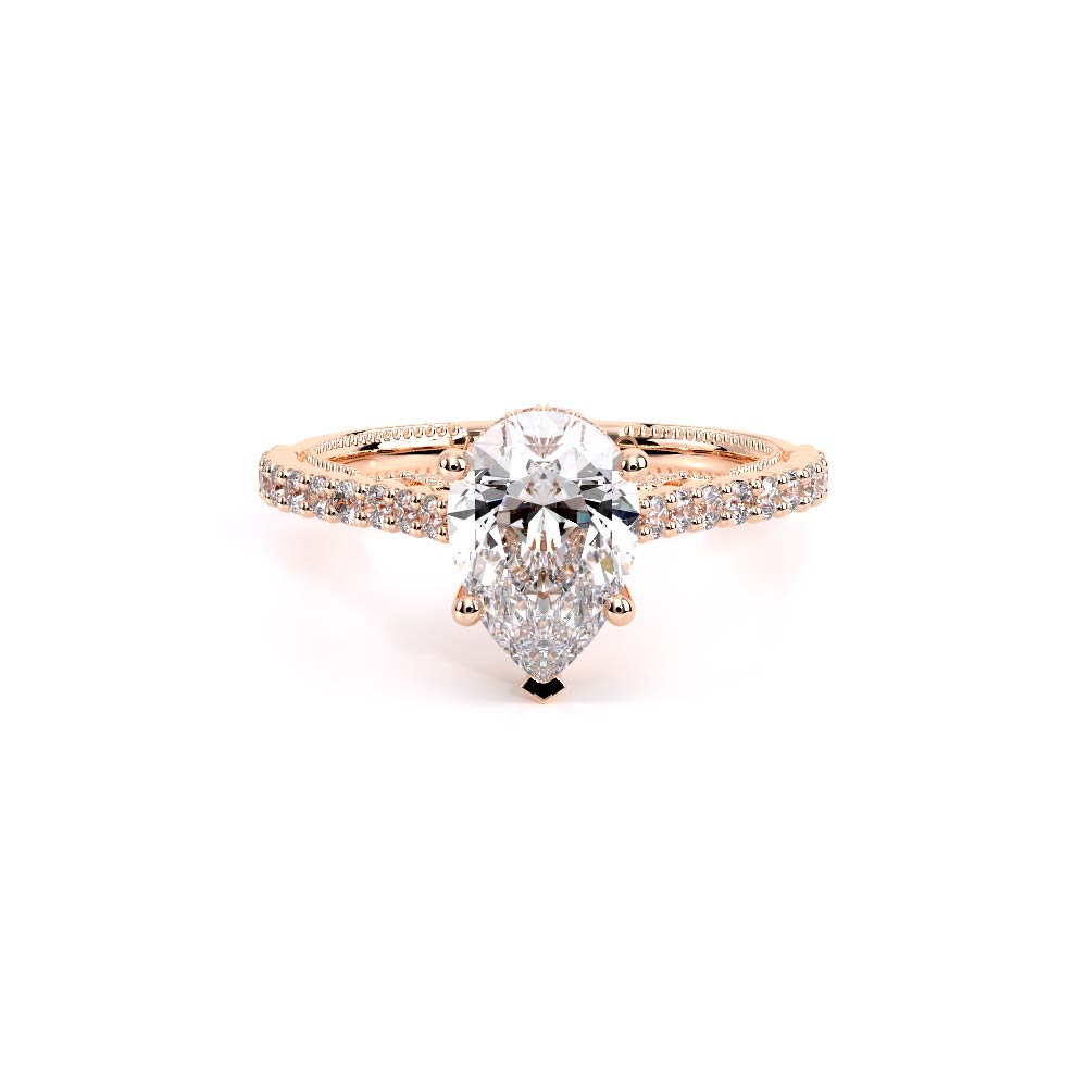 Verragio Pave Pear Engagement Ring