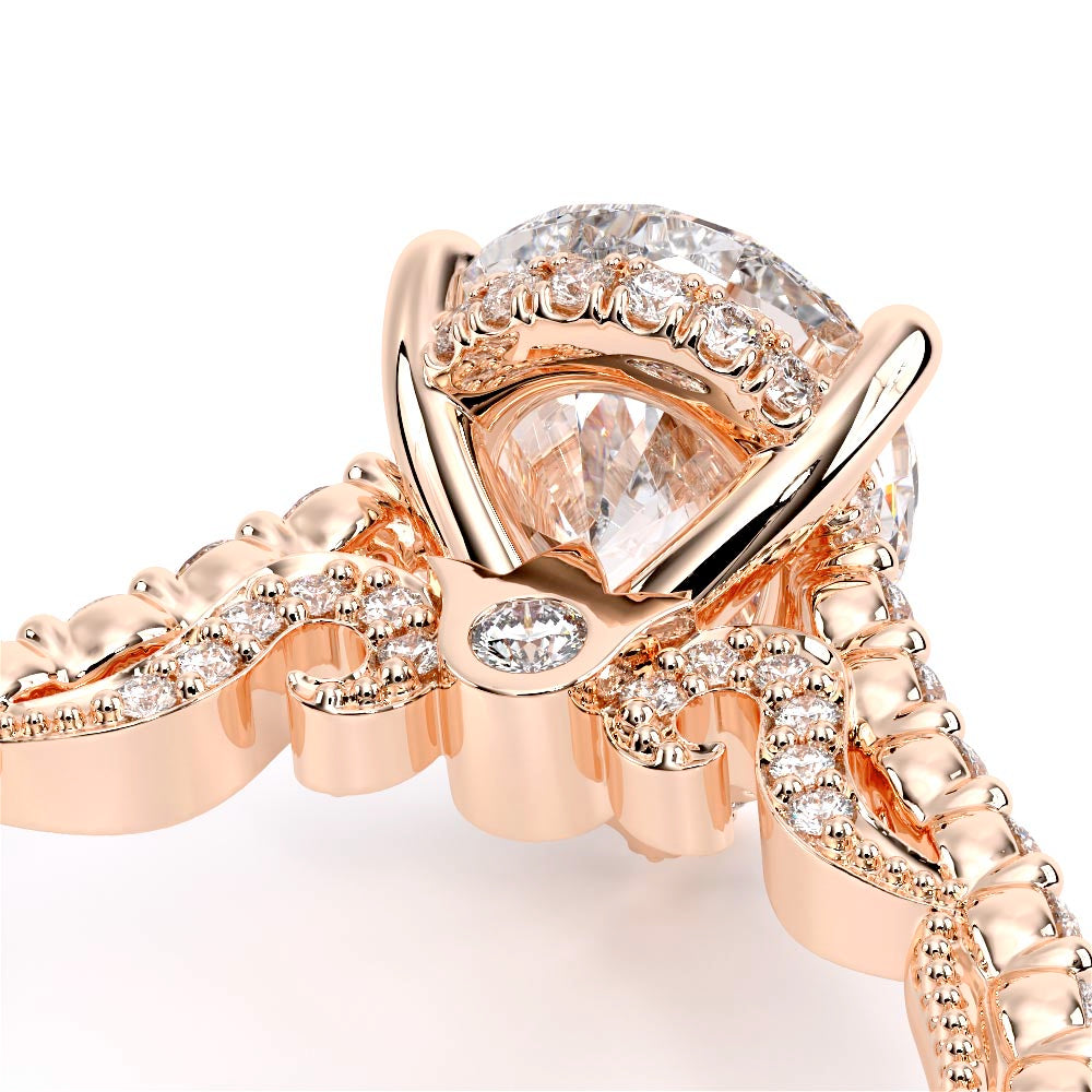 Insignia-7111ps-18k Rose Gold Pear