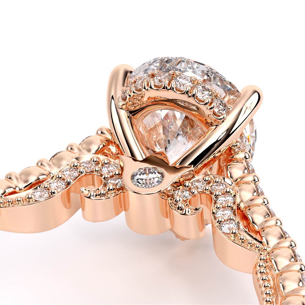 Verragio Pave Pear Engagement Ring