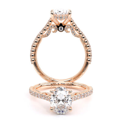 Verragio Pave Oval Engagement Ring