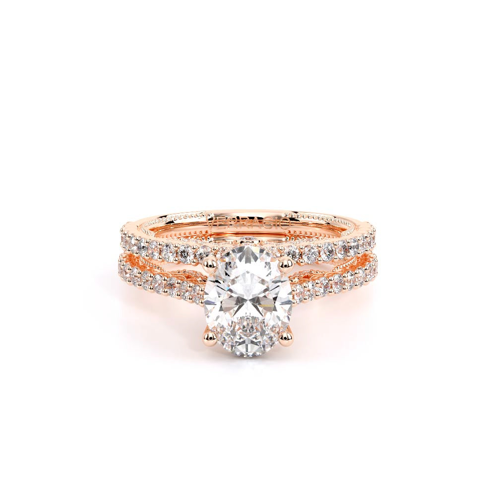 Insignia-7111ov-18k Rose Gold Oval