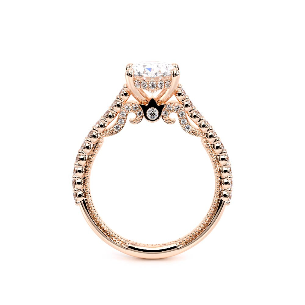 Insignia-7111ov-14k Rose Gold Oval