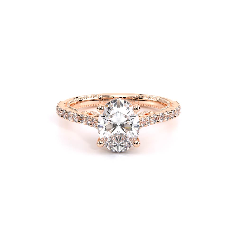 Verragio Pave Oval Engagement Ring