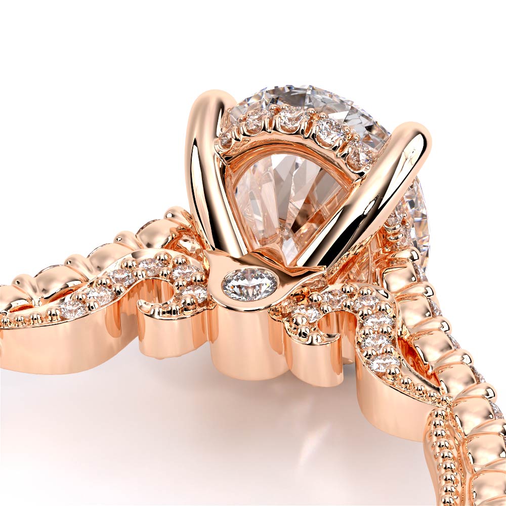 Verragio Pave Oval Engagement Ring