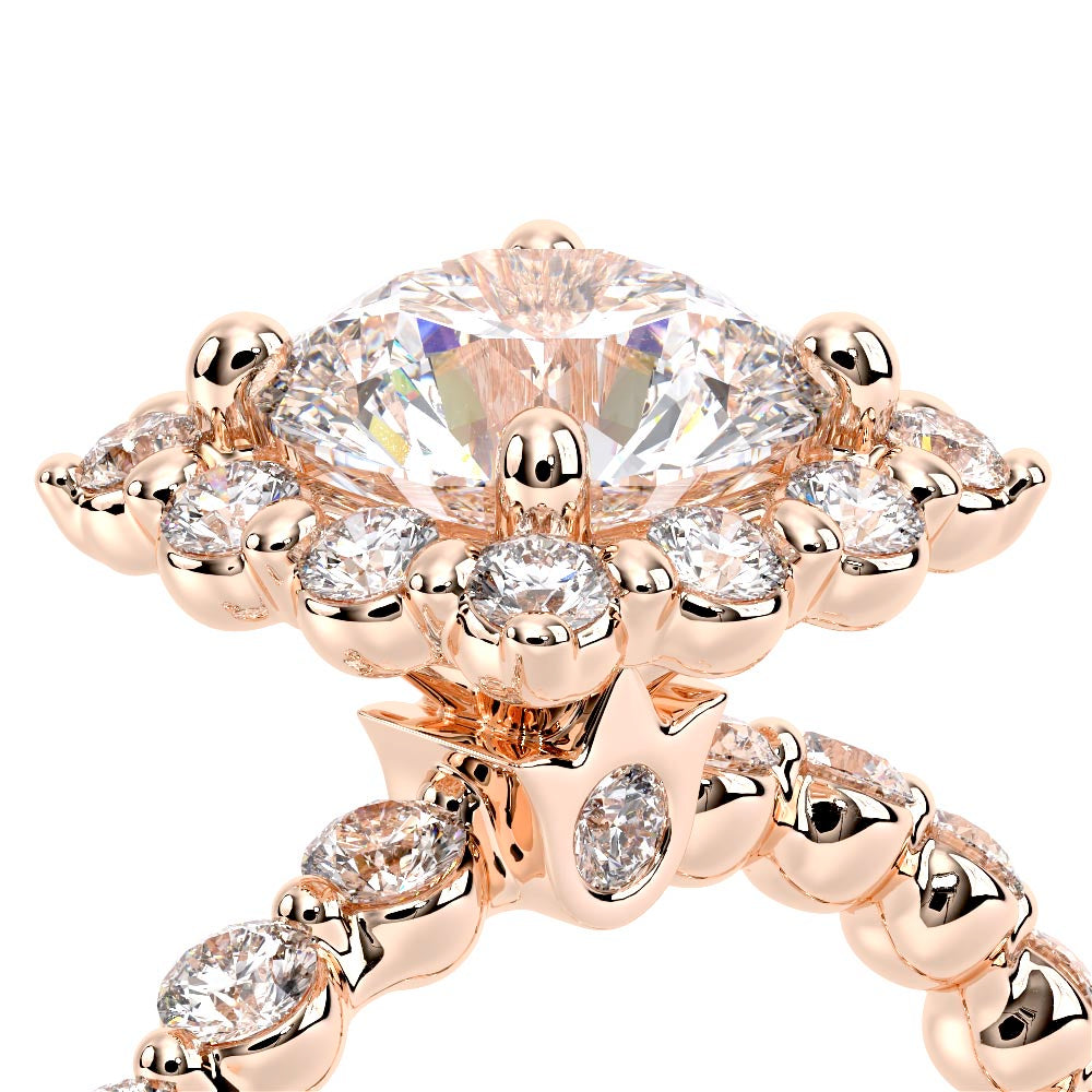Renaissance-990CU20-18K Rose Gold Cushion