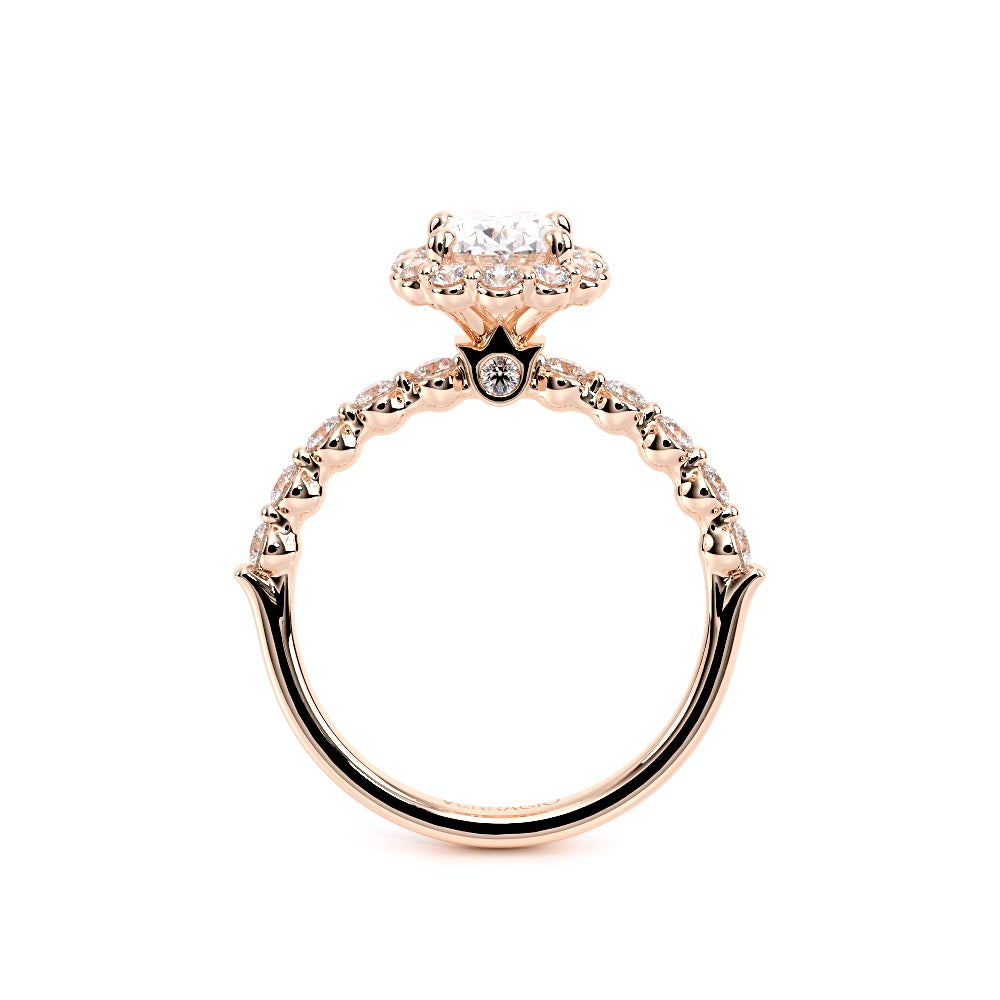 Renaissance-990OV20-14K Rose Gold Oval