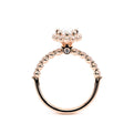 Verragio Halo Pear Engagement Ring