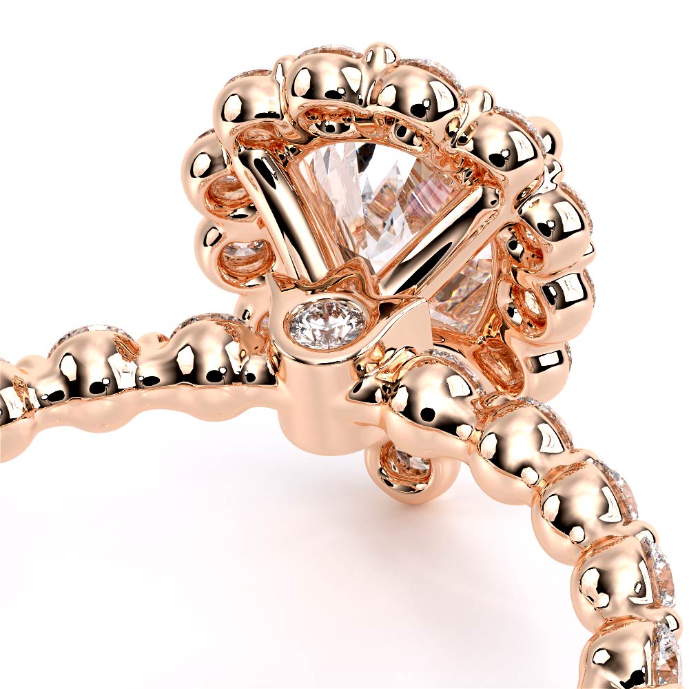 Verragio Halo Pear Engagement Ring