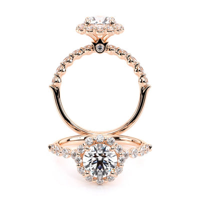 Verragio Halo Round Engagement Ring