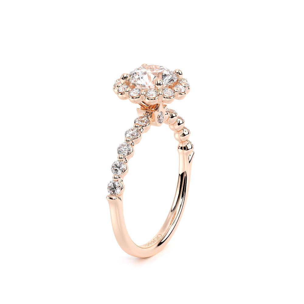 Renaissance-990R20-14K Rose Gold Round