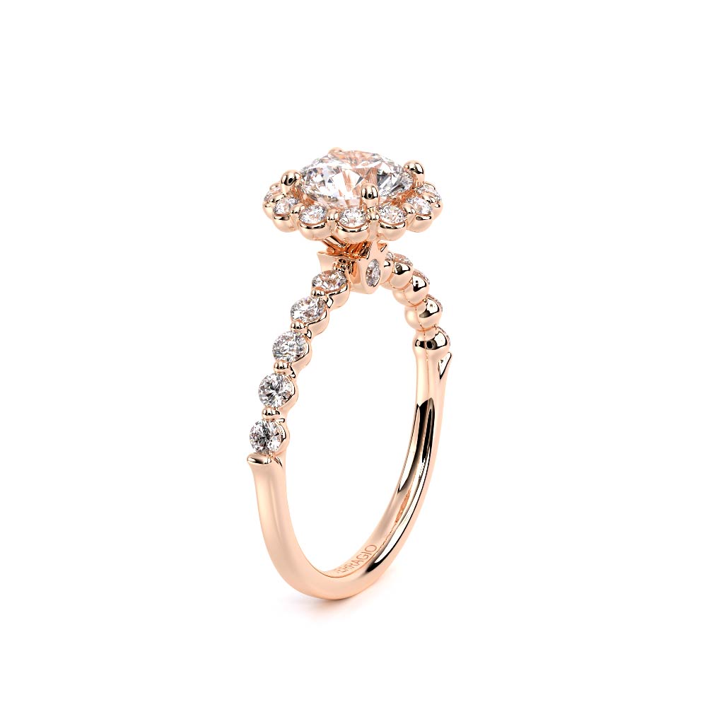Verragio Halo Round Engagement Ring