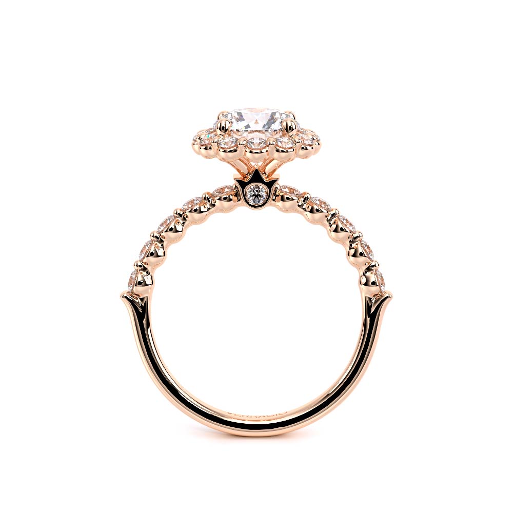 Verragio Halo Round Engagement Ring