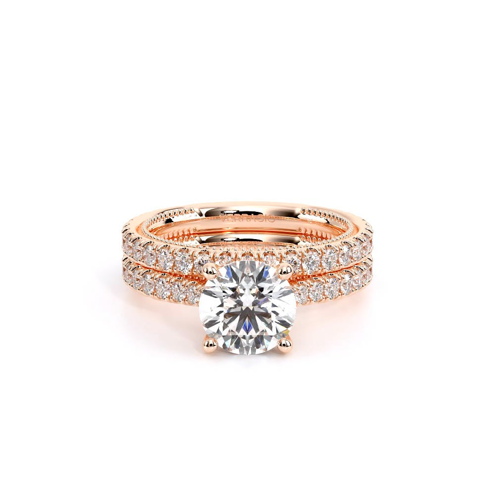 Renaissance-992R17-14K Rose Gold Round