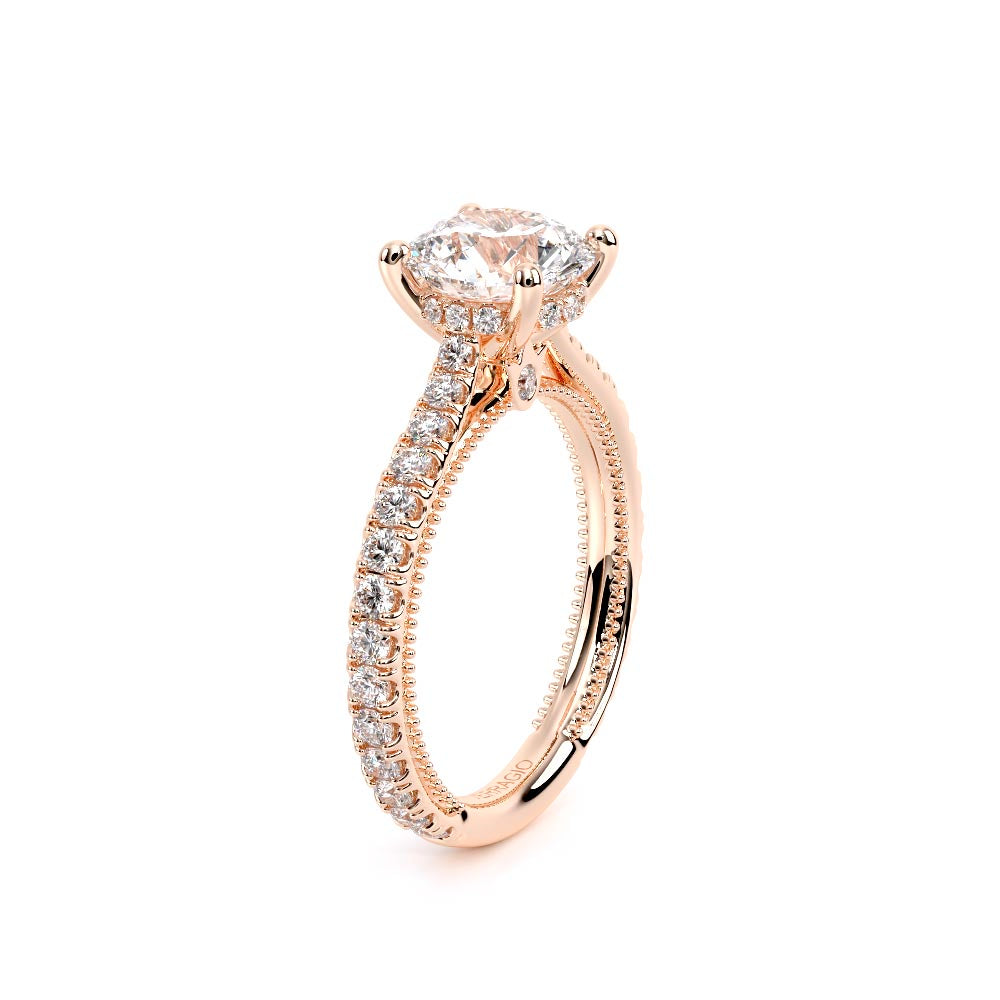 Renaissance-992R17-14K Rose Gold Round