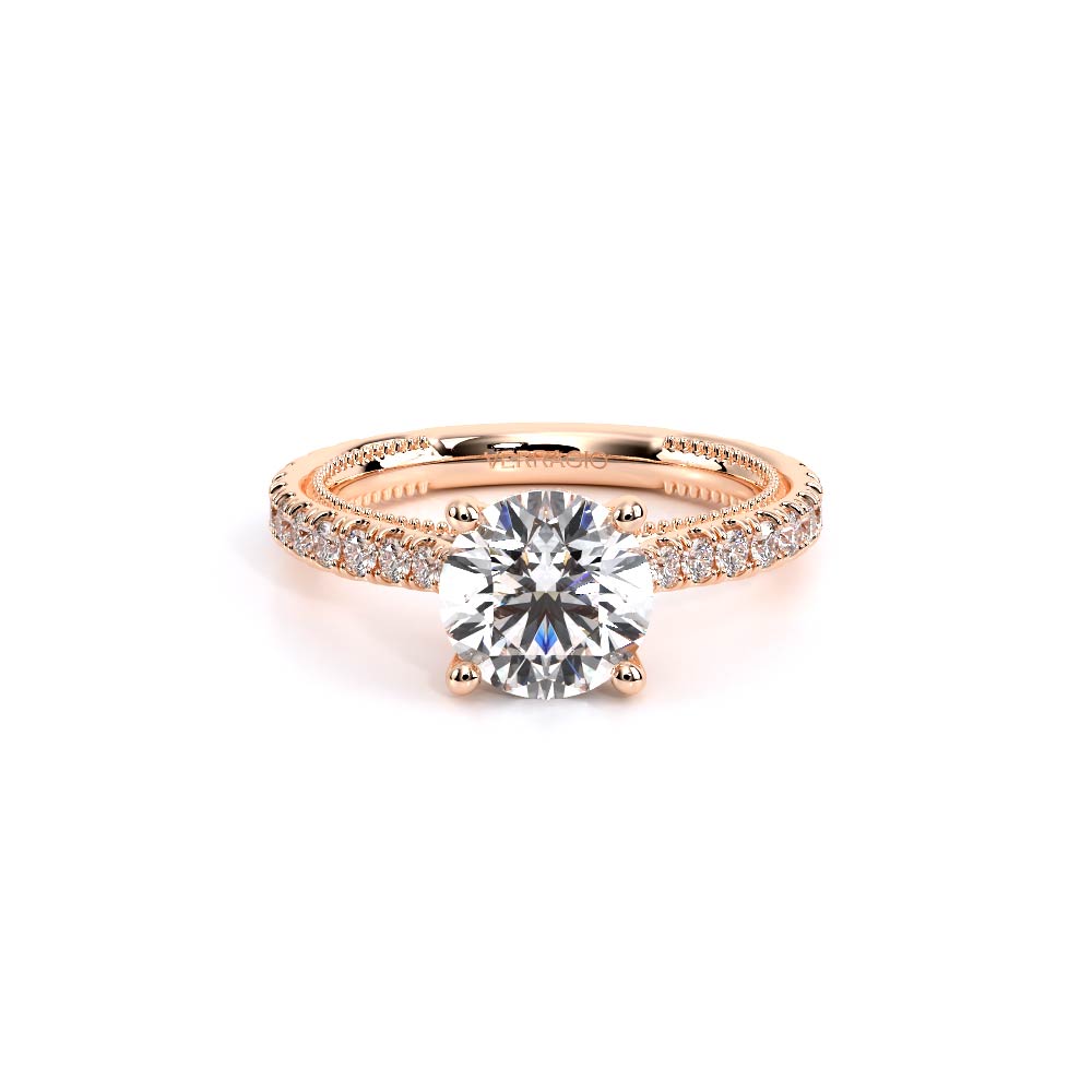 Verragio Pave Round Engagement Ring