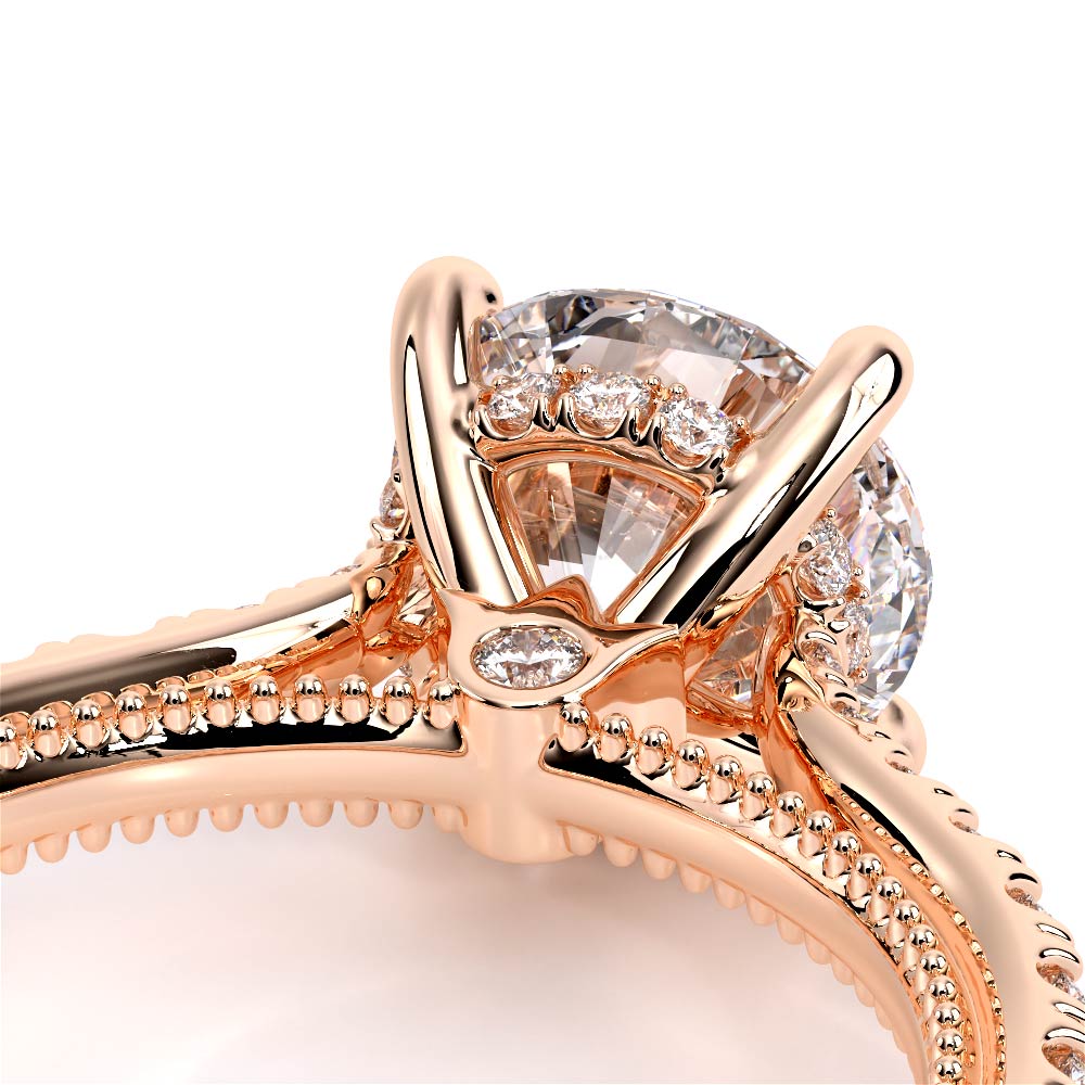 Verragio Pave Round Engagement Ring