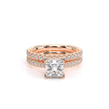 Verragio Pave Princess Engagement Ring