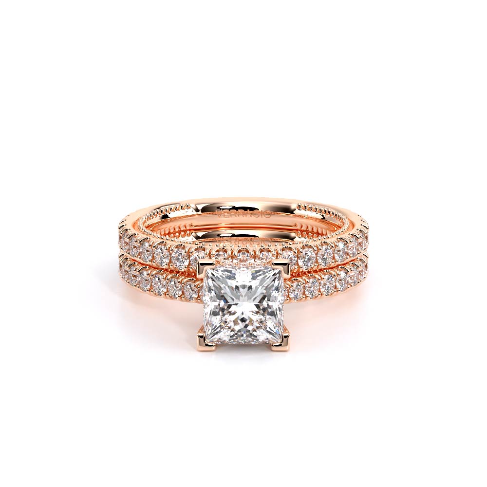 Verragio Pave Princess Engagement Ring