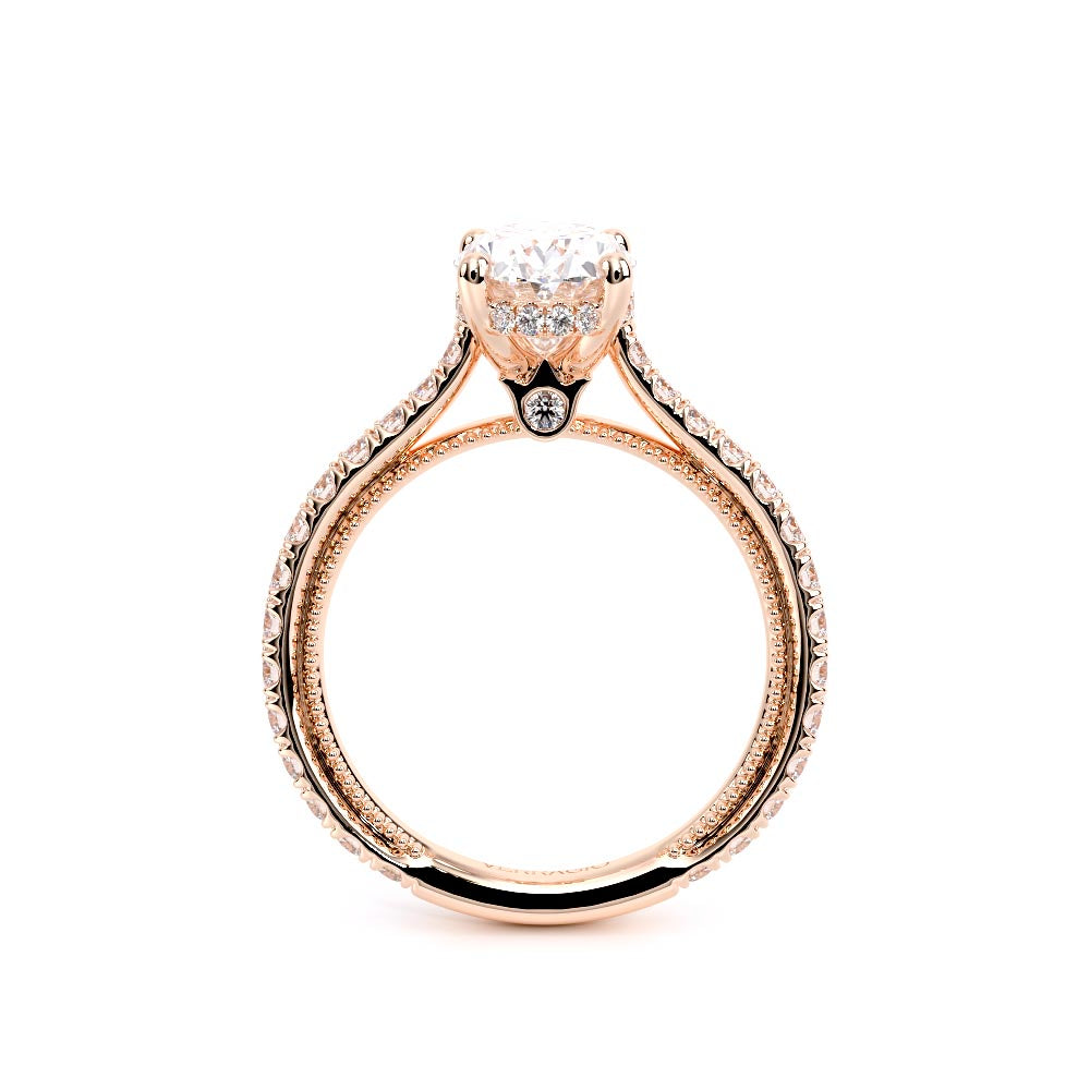 Renaissance-992OV17-18K Rose Gold Oval