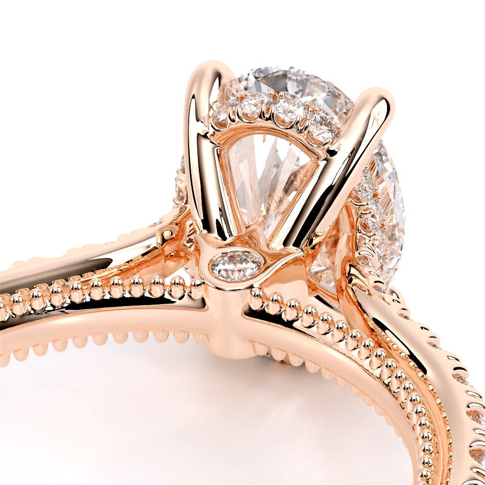 Renaissance-992OV17-14K Rose Gold Oval