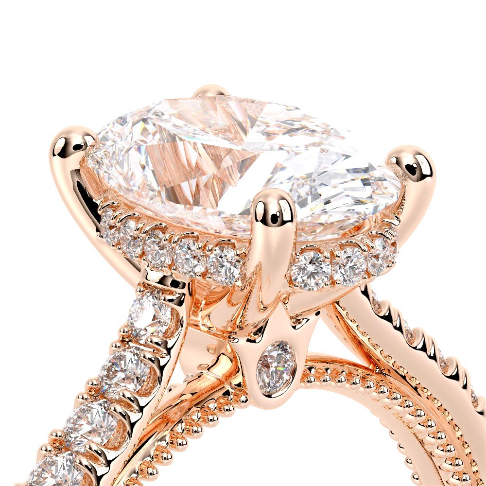 Renaissance-992OV17-14K Rose Gold Oval
