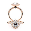 Verragio Halo Round Engagement Ring