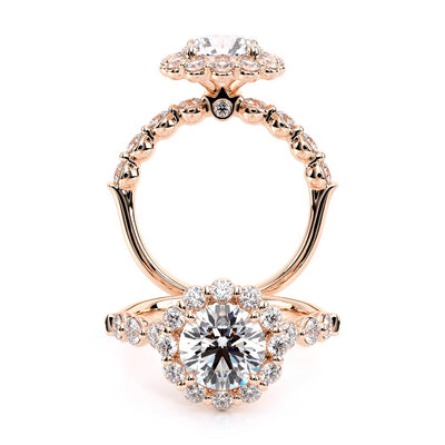 Verragio Halo Round Engagement Ring