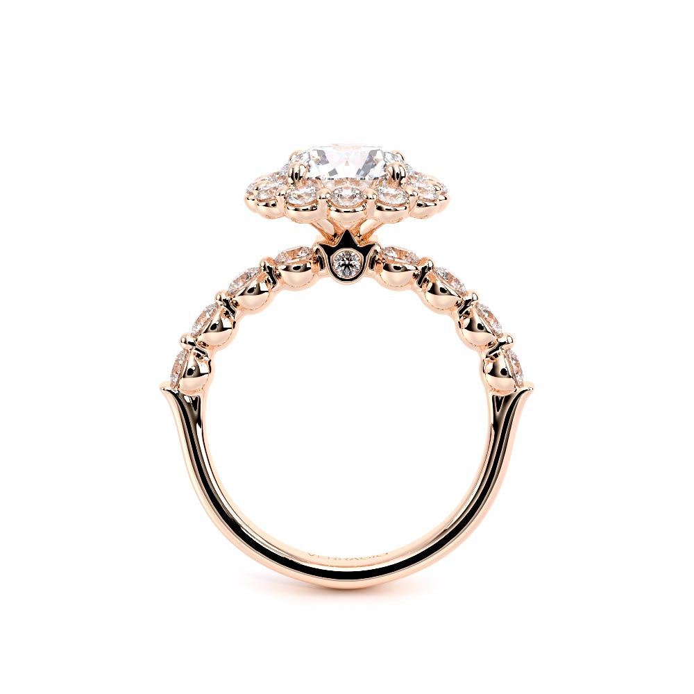 Renaissance-990R25-14K Rose Gold Round