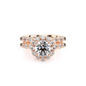 Renaissance-990R25-14K Rose Gold Round