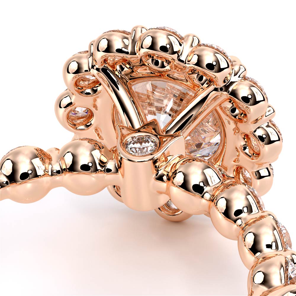 Verragio Halo Round Engagement Ring