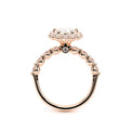 Renaissance-990PS25-14K Rose Gold Pear