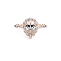 Verragio Halo Pear Engagement Ring