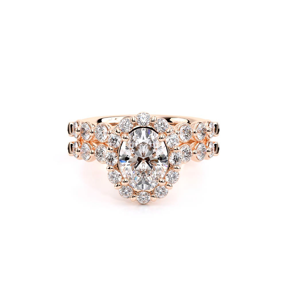 Renaissance-990OV25-18K Rose Gold Oval